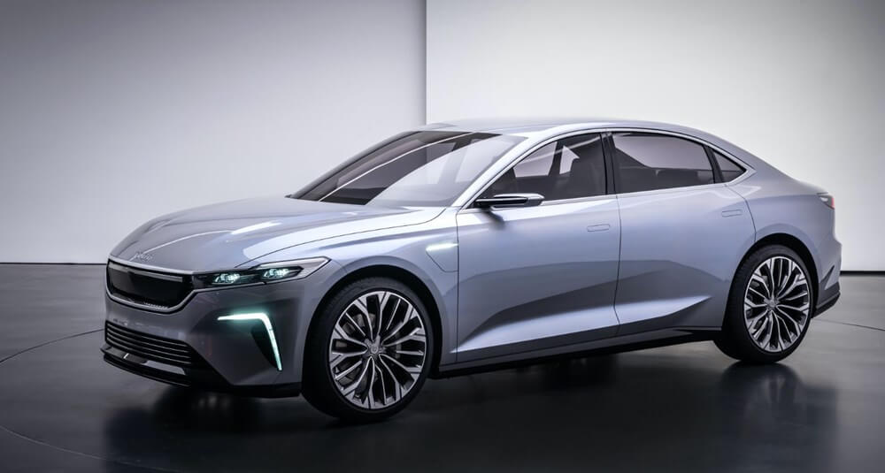 Yerli Elektrikli Sedan Araba