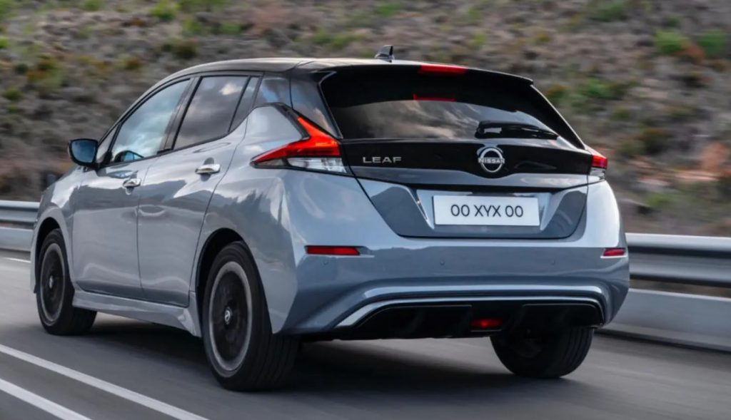 Nissan Leaf Rear Scene