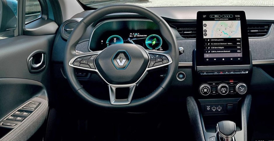 Renault Zoe Konsol Görüntüsü