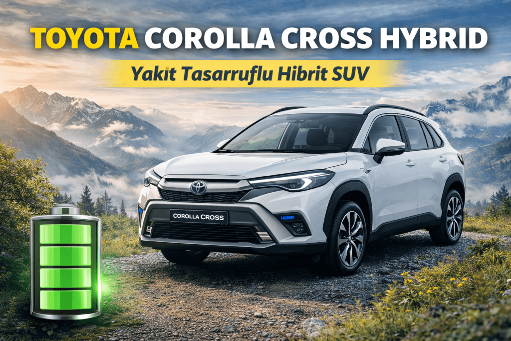 Toyota Corolla Cross Hybrid yakıt tüketimi ve hibrit SUV özellikleri